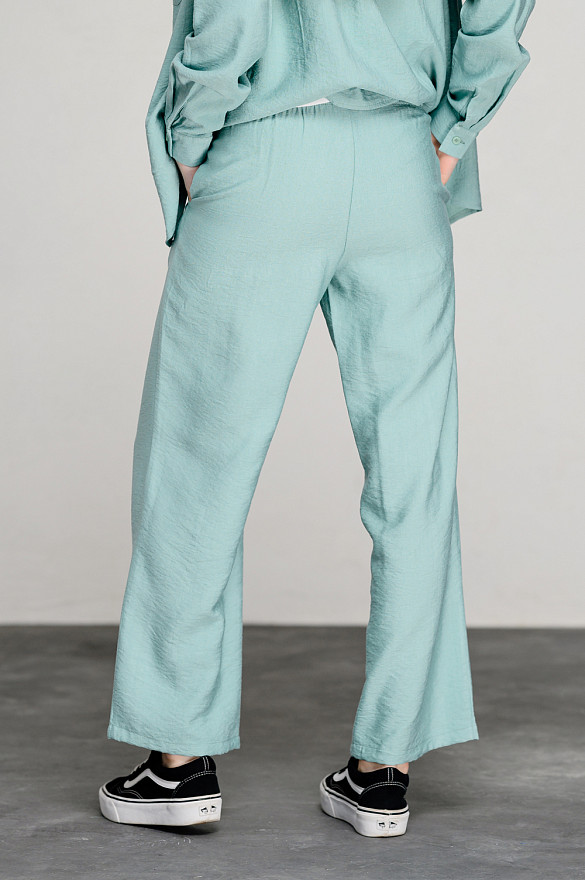 Mint elasticated loose trousers