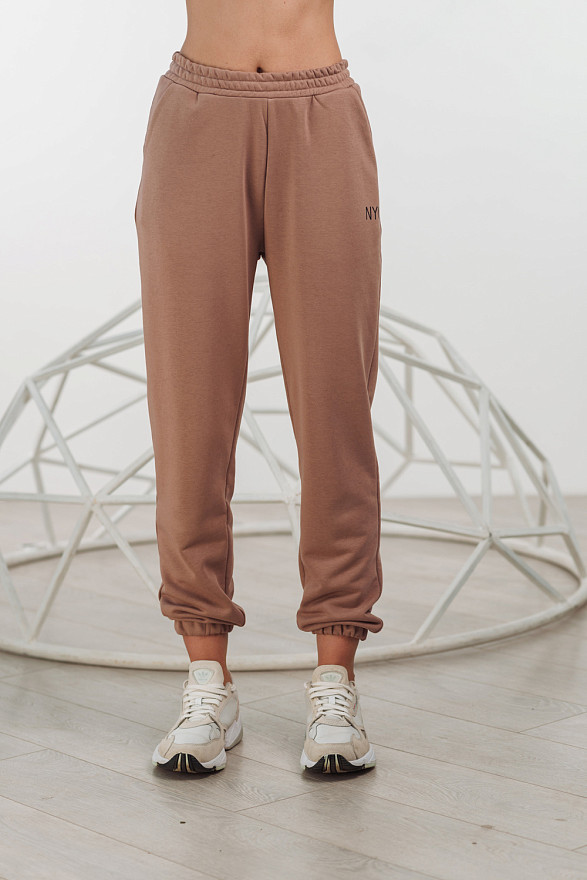 Beige sweatpants