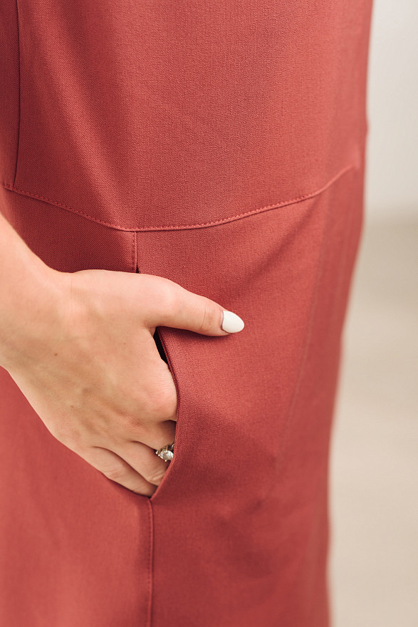 Міні сукня з кишенями