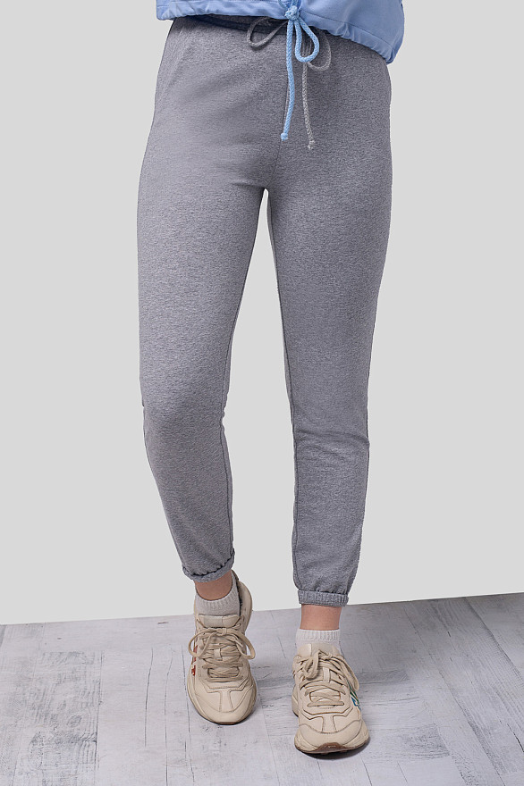 Трикотажні сірі штани