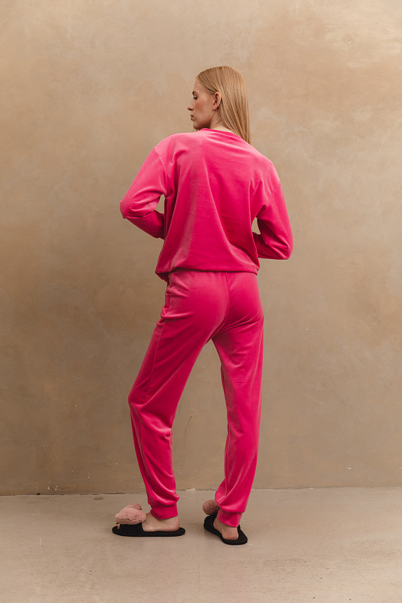 Velor suit in