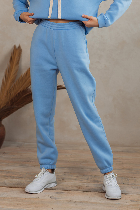 Блакитні спортивні штани