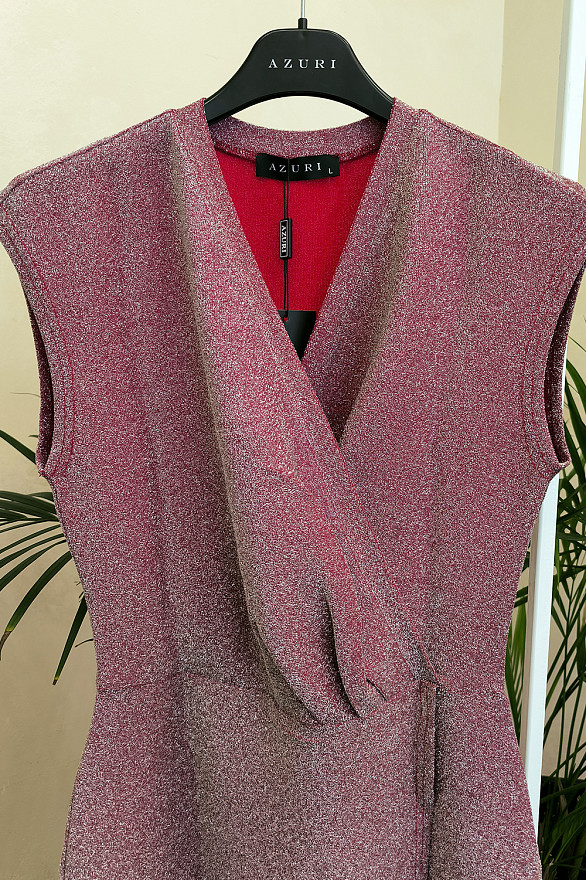 Красное платье на запах