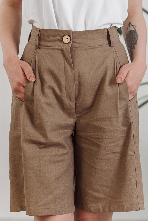 Шорти бермуди з кишенями