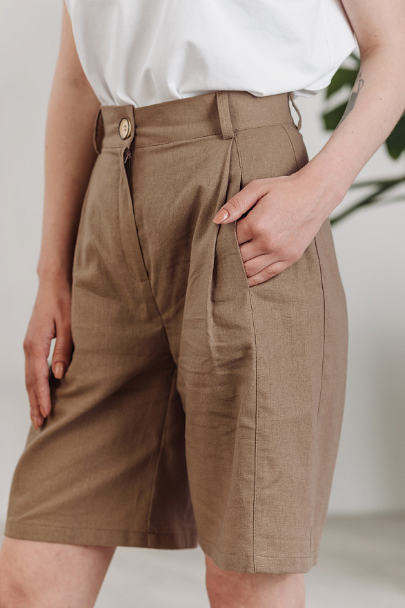 Шорти бермуди з кишенями