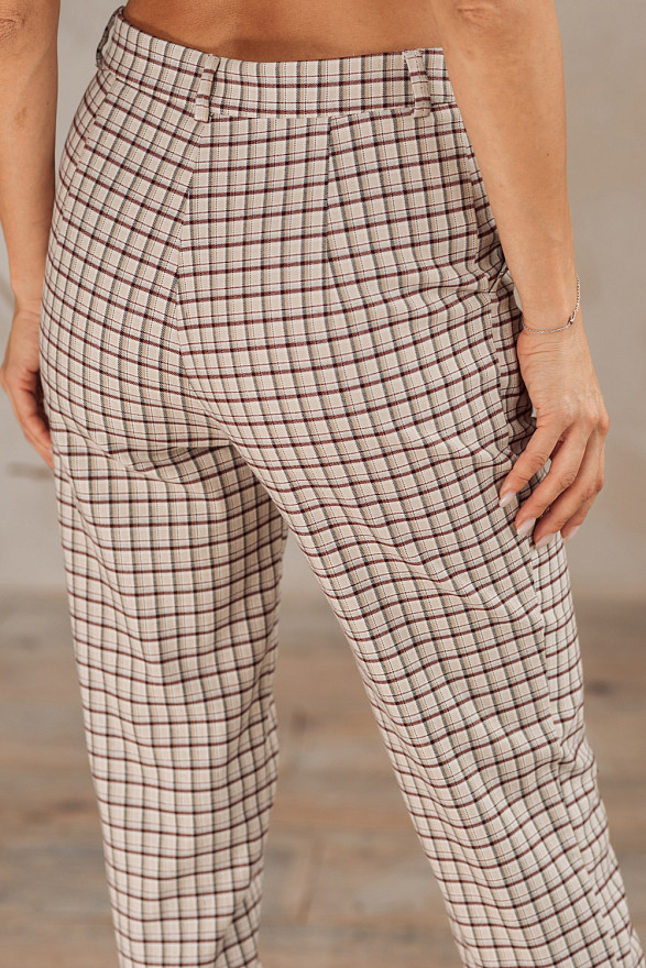 Брюки цвета виски