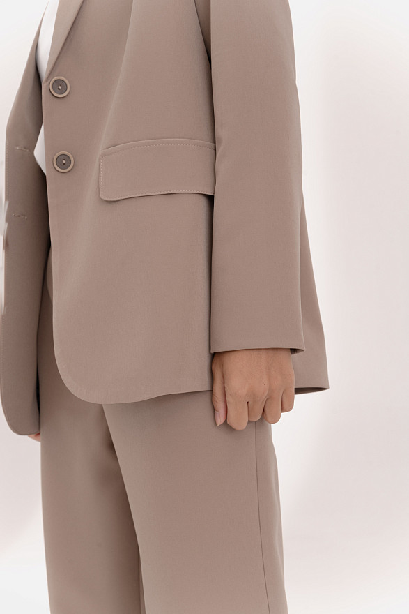 Пиджак в стиле оверсайз в цвете