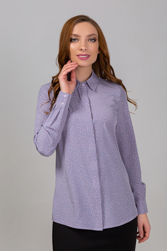 Вільна блуза прямого крою