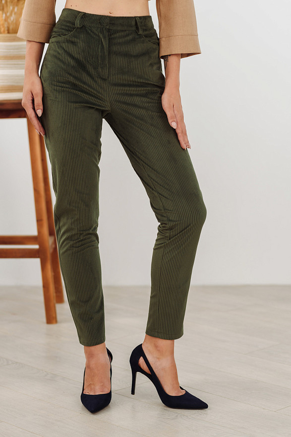 Khaki Corduroy Pants