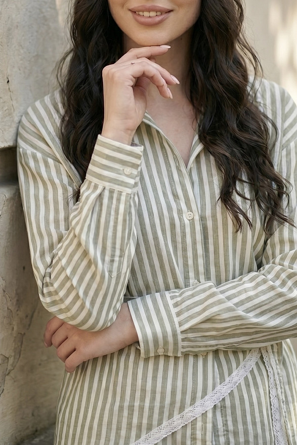 Women's olive oversized suit