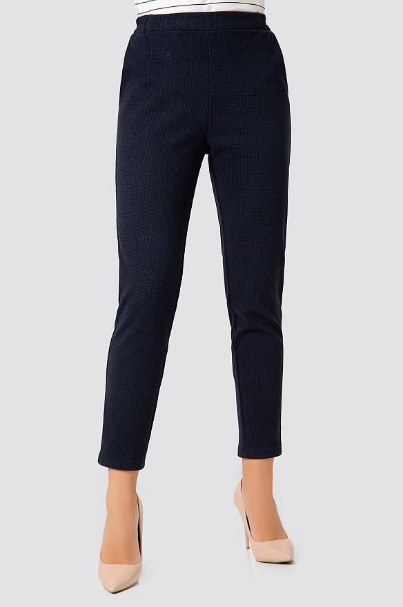 Синие базовые зимние брюки