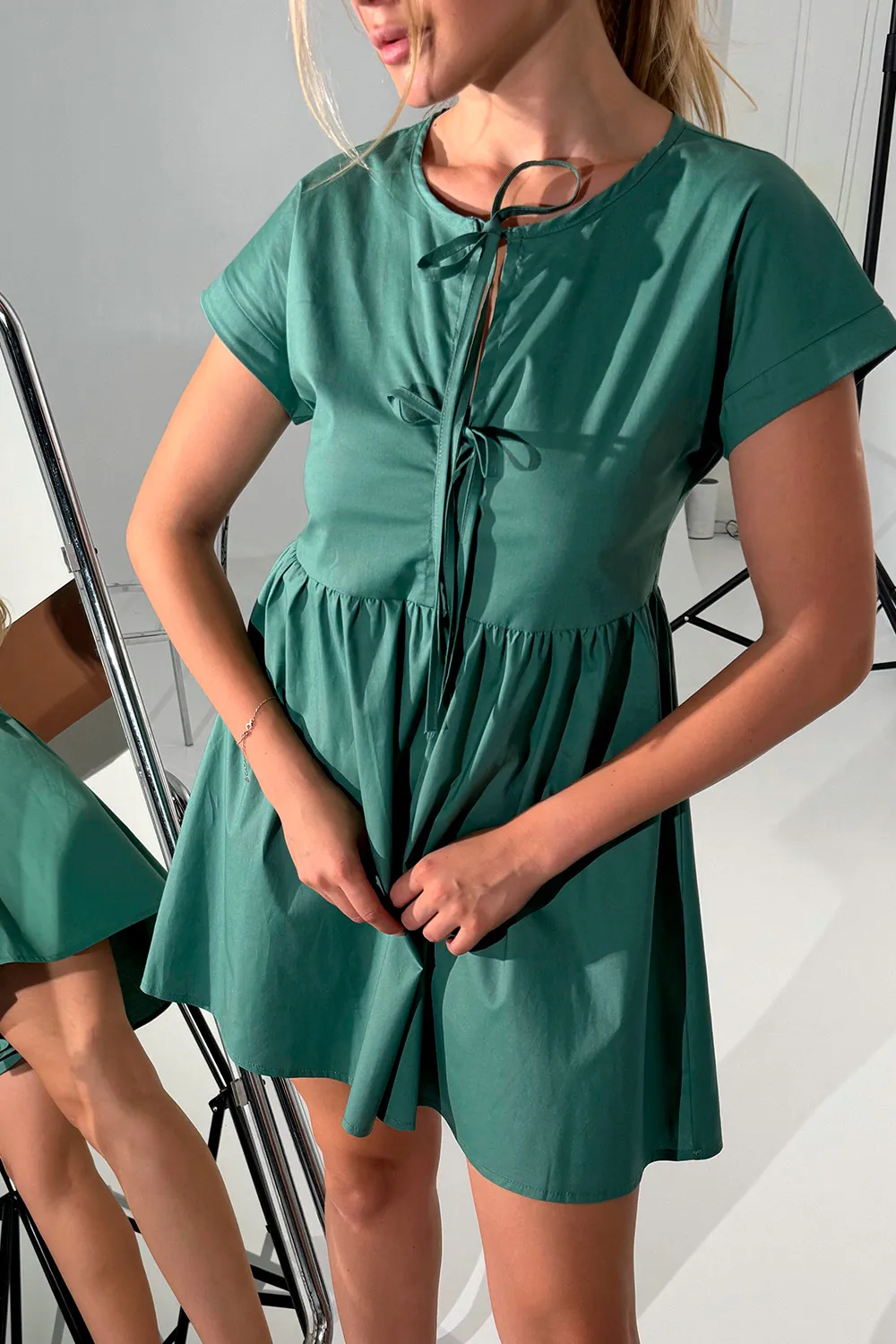 Loose cotton dress