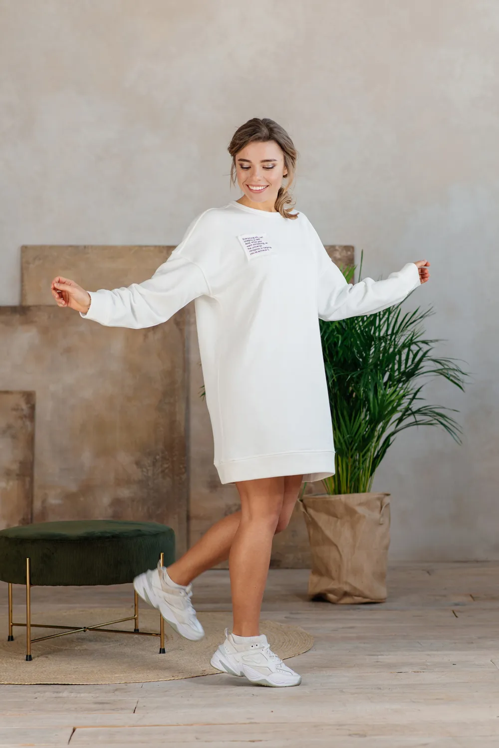 Oversized sports dress