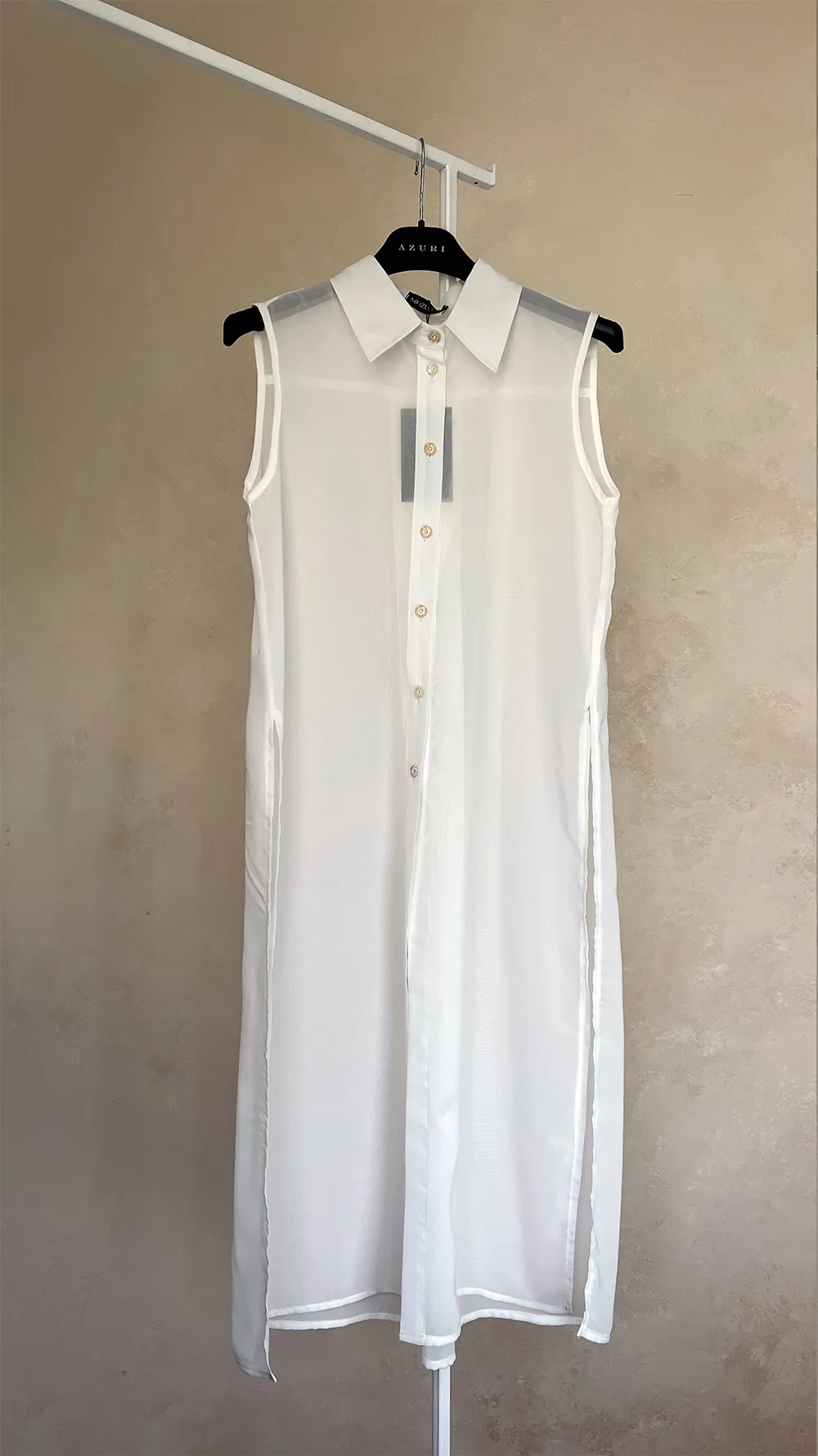 Milk cape shirt