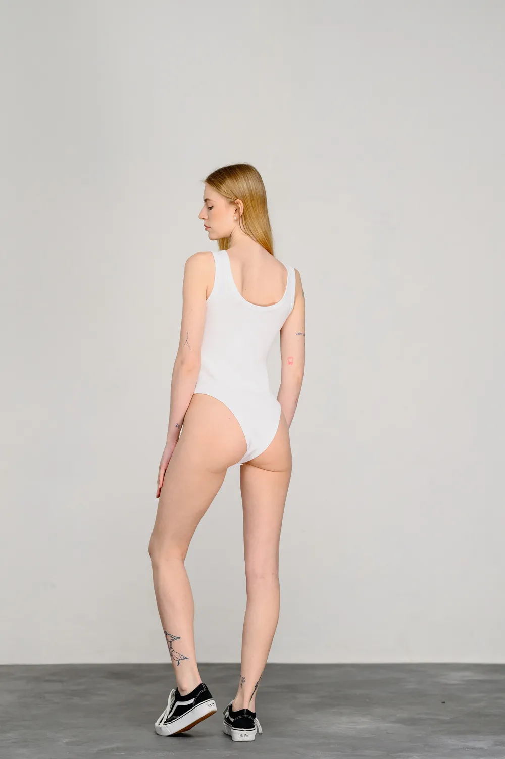 White classic bodysuit
