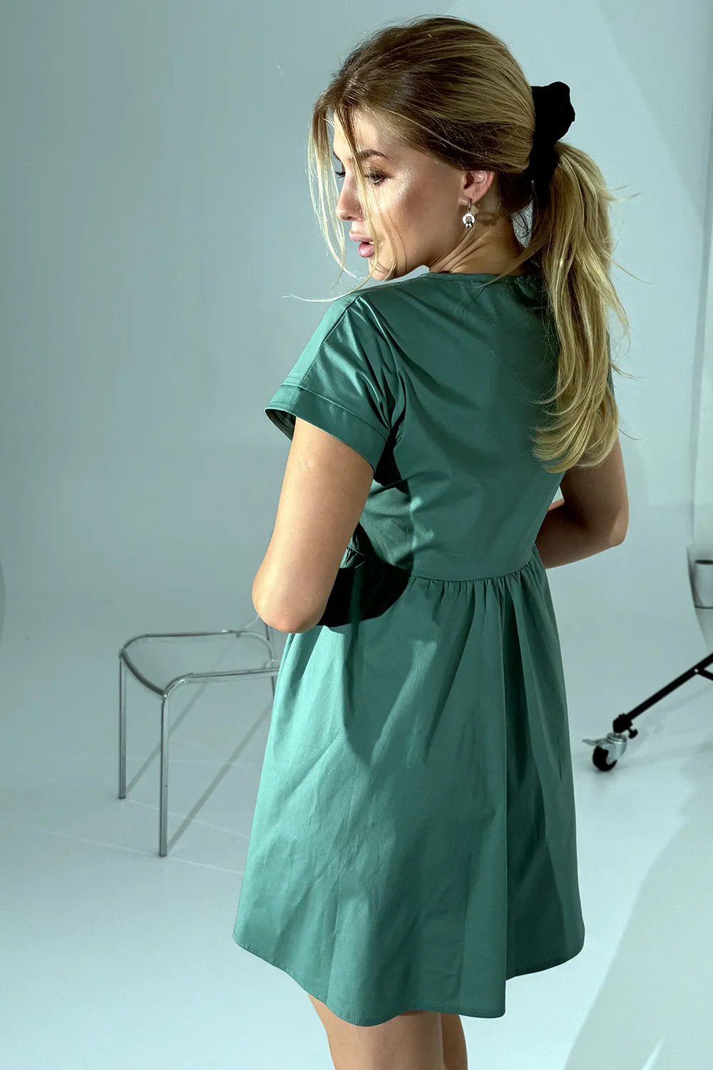 Loose cotton dress