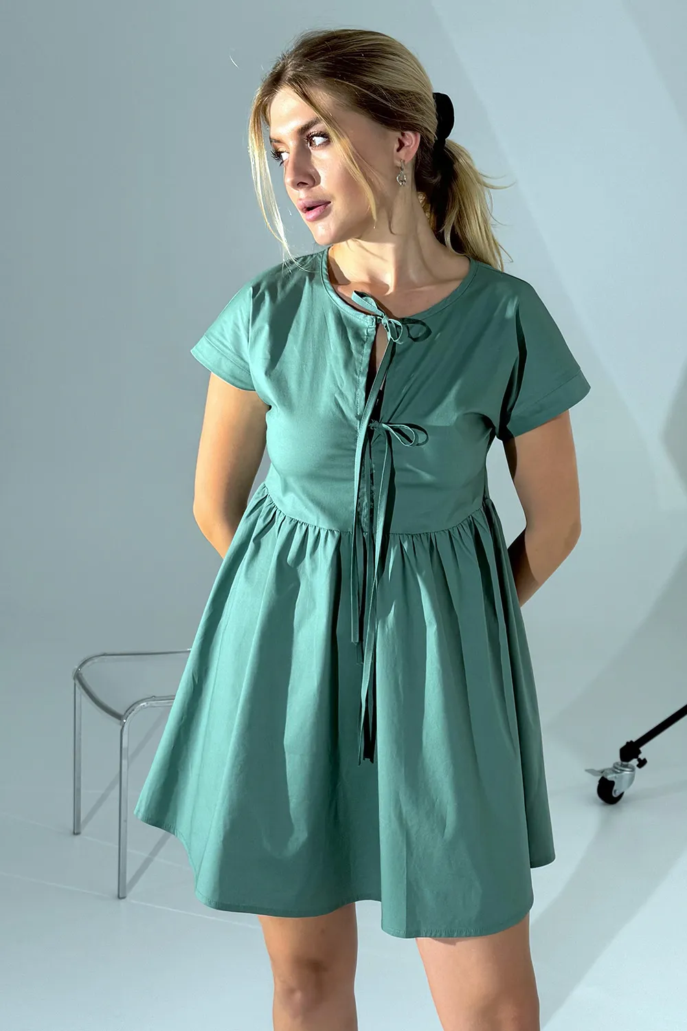 Loose cotton dress
