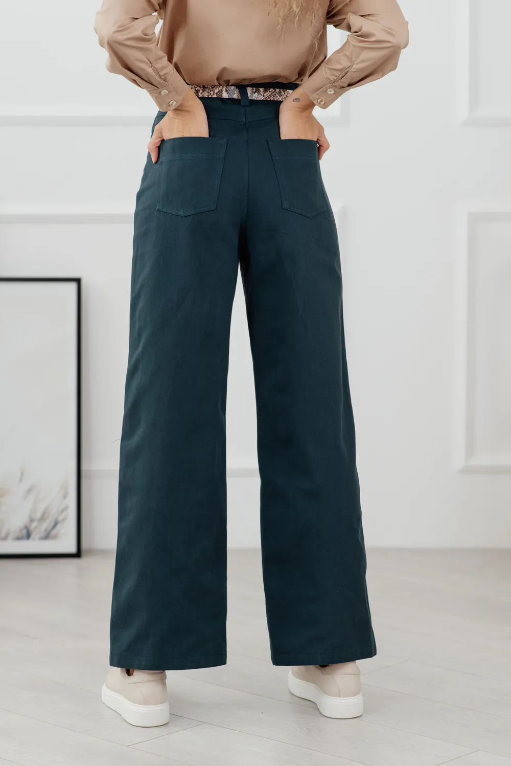 High Rise Flare Jeans
